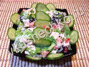 приготовление блюд из листового салата: пошаговый рецепт Куриный салат с маслинами с фото