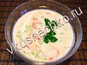 приготовление блюд из огурцов: пошаговый рецепт Крем-суп пикантный с креветками с фото