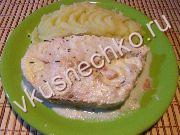 приготовление блюд из рыбы: пошаговый рецепт Красная рыба запеченная в сливках с фото