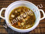 приготовление блюд из чечевицы: пошаговый рецепт Суп из чечевицы с беконом с фото