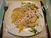приготовление блюд из айвы: пошаговый рецепт Курочка тушеная с айвой в сливках с фото