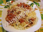 приготовление блюд из макарон: пошаговый рецепт Паста с окороком и помидорами с фото