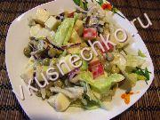 приготовление блюд из листового салата: пошаговый рецепт Оригинальный салат из яблок и базилика с фото