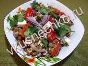 приготовление блюд из чечевицы: пошаговый рецепт Салат из чечевицы, феты и помидоров с фото