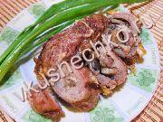приготовление блюд из свинины: пошаговый рецепт Мясные рулетики с грибами с фото