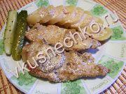 приготовление блюд из чернослива: пошаговый рецепт Свинина тушеная с грибами и сметаной с фото