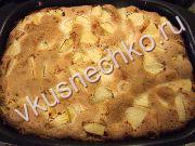 приготовление блюд из сливочного масла: пошаговый рецепт Пирог из кислых яблок с фото