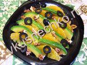 приготовление блюд из орехов: пошаговый рецепт Салат из авокадо и апельсинов с фото
