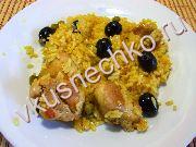 приготовление блюд из маслин: пошаговый рецепт Паэлья с курицей с фото