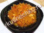 приготовление блюд из тыквы: пошаговый рецепт Индейка тушеная с тыквой с фото