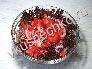приготовление блюд из сладкого перца: пошаговый рецепт Красный салат с фото