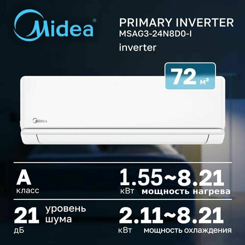 �����-������� Midea MSAG3-24N8D0-I/MSAG3-24N8D0-O Primary Inverter, ������ ������ 216000 ����