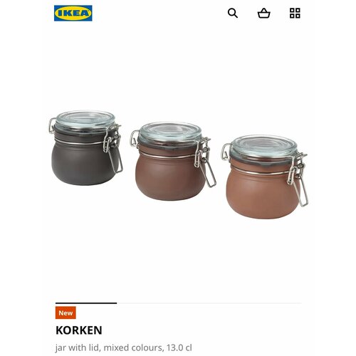 ����� � ������� IKEA KORKEN, ��������� �����, 130 ��, ����� 3 ��, ������ ������ 3540 ����