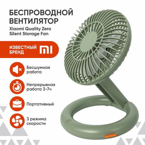 ���������� ���������� Xiaomi Quality Zero Silent Storage Fan ����������� � USB ��� ���� � ������, ������ ������ 3139 ����