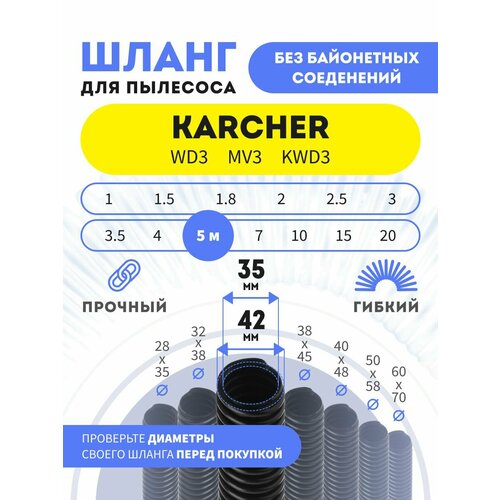 ����� ������ ��� ��������� Karcher ����� WD3/MV3/KWD3 5 �, ������ ������ 7000 ����