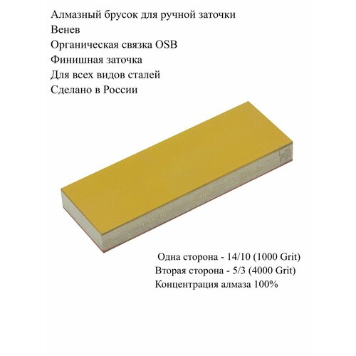 �������� ������ 170�60�20 14/10 OSB - 5/3 OSB (1000/4000 Grit) 100%, ������ ������ 10900 ����