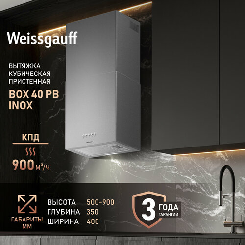 ��������� ������� Weissgauff Box 40 PB Inox, ������ ������ 12742 ����