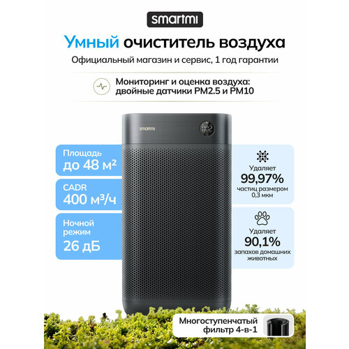 ���������� ������� Smartmi Air Purifier 3 (KQJHQ03ZM), �����, 48�2, �������� ������, ������ ������ 30916 ����