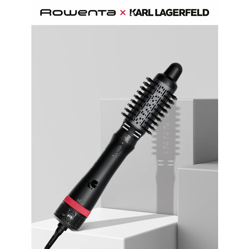 ��� ����� ��� ����� Rowenta Karl Lagerfeld Express Style CF635LF0, ������, 5 �������, �������� Keratin & Glow, ����������� ����, ������ ������ 5291 ����