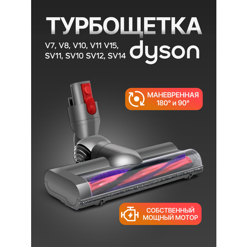 ���������� (Turbo brush) Run Energy ��� �������� Dyson V7, V8, V10, V11, V15, ������ ������ 6718 ����