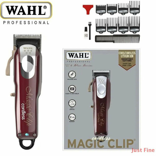 ������� ��� ������� Wahl Magic Clip Cordless 5Star - 8148Red. ��������, ������ ������ 6500 ����
