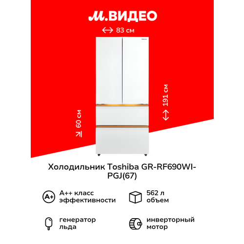 ����������� ������������ Toshiba GR-RF690WI-PGJ(67) Slot-in, ������ ������ 335975 ����