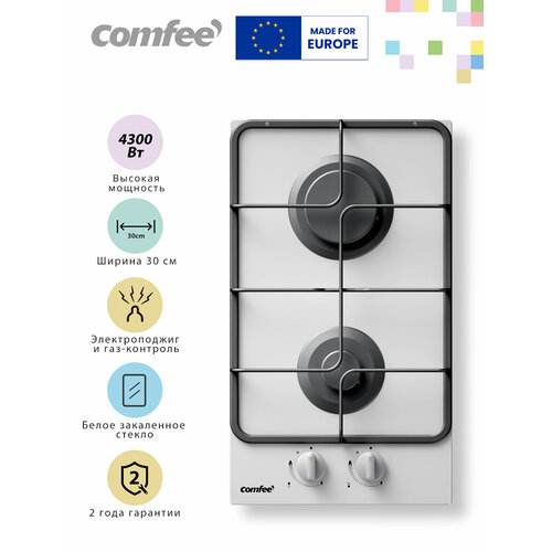 ������� �������� ������ Comfee CGH311GW, 2 �������� ������, ������ 30 ��, ���������� ������, �������������, ���-��������, ������ ������ 6290 ����