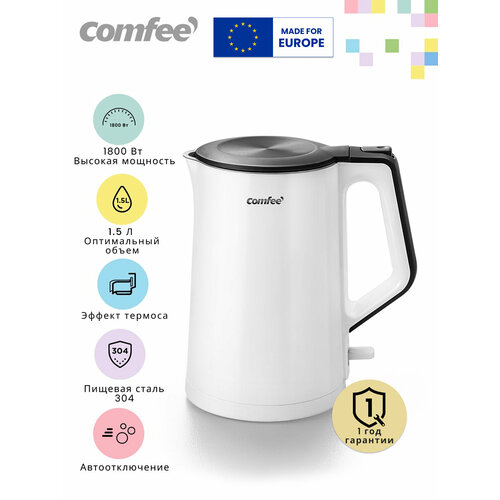 ������������� ������ Comfee CF-KT7074, 1800 ��, 1.5 �, ������� ������, ��������������, �������� ������� 360, ������� ����� 304, �����, ������ ������ 1990 ����