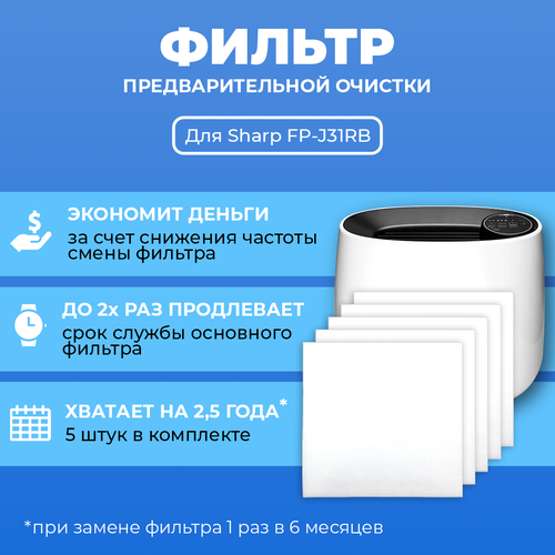 ������ ��� ���������� ������� Sharp FP J31 RB. ���������. 5 ��., ������ ������ 2415 ����