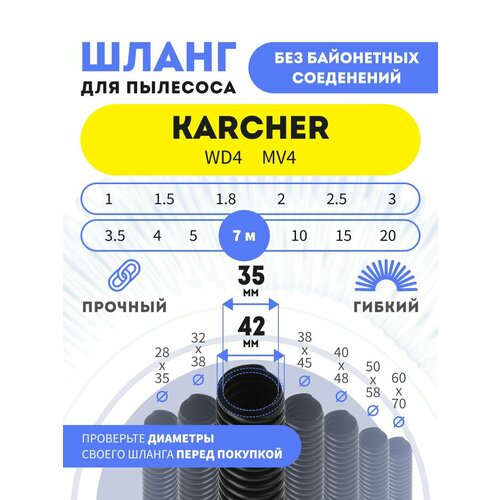 ����� ������ ��� ��������� Karcher ����� WD4/MV4 7 �, ������ ������ 9000 ����