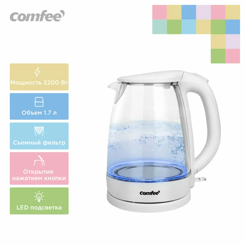 ������ ������������� Comfee CF-KT7001 ������� 1.7 �����, 2200 ��, ������-�����, ������ ������ 1690 ����