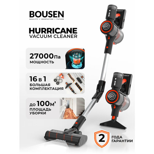 ������� ������������ BOUSEN 16-in-1 � �������� �������� - AUTO-����� � ����������� IQ Dust Sensor - ��������� � 2xHEPA&MIF ������� - ������� ����������� 2500mAh LongLife Battery - 2xTurboSweep-�����, ������ ������ 59900 ����