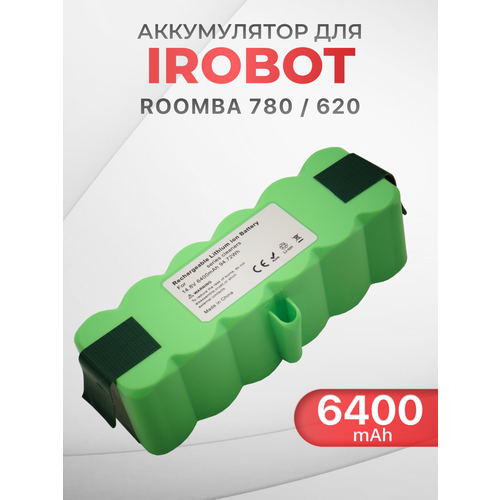 ����������� ��� iRobot Roomba 780, 620, 880, 980, 630, 600, 760, 700, 870, 650 (14.8V, 6400mAh), ������ ������ 8060 ����