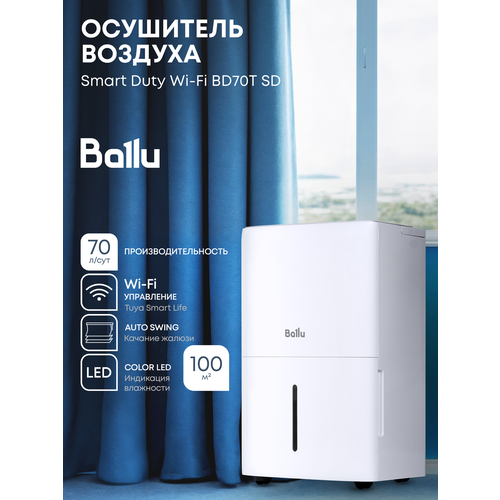 ��������� ������� Ballu Smart Duty Wi-Fi BD70T SD, ������ ������ 77000 ����