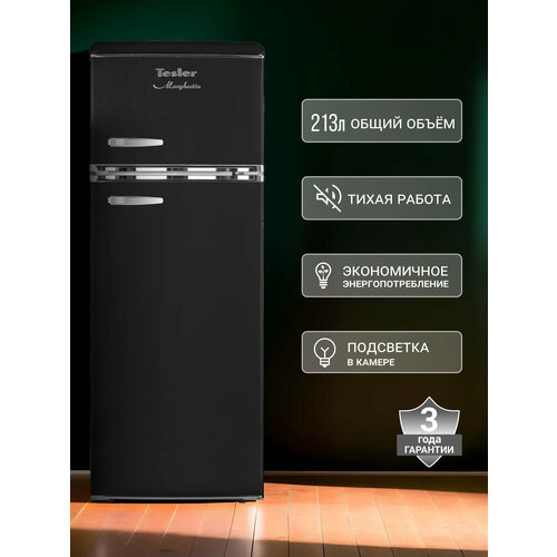 ����������� TESLER RT-215 BLACK, 128�, ������������, �+, ����������� ������ ������, �����-�����, ������ ������ 49599 ����