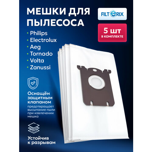 ����� ������������ ��� �������� ������ PHILIPS FC8021/03, ELECTROLUX, AEG, BORK, TORNADO, VOLTA, ZANUSSI - 5 ��, ������ ������ 1380 ����