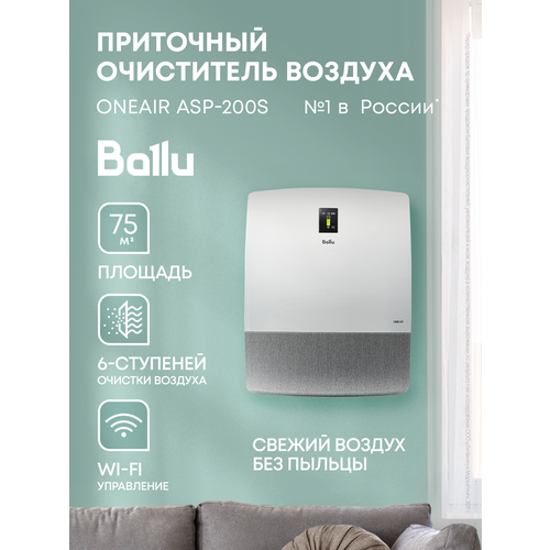���������� ������� ��������� Ballu ONEAIR ASP-200S, ������ ������ 62376 ����