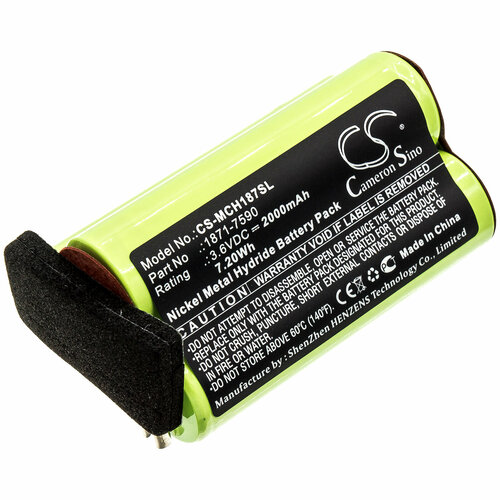 ����������� CameronSino CS-MCH187SL ��� Moser ChromStyle 1871 2000mAh, 3.6V, Ni-MH, ������ ������ 3880 ����