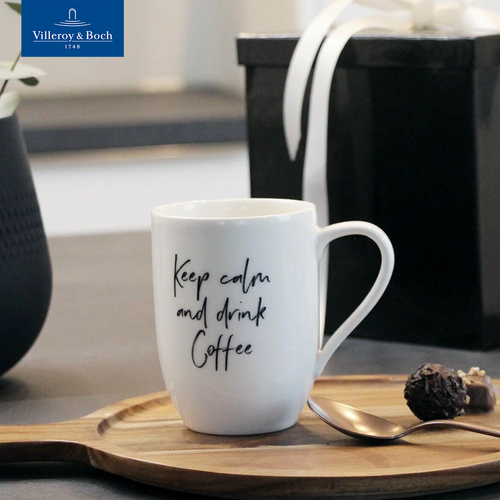 ������ 340 ��, Keep calm and Drink Coffee/���������� ����������� � ����� ����, Statement, Villeroy & Boch, �������-������, ������ ������ 1912 ����