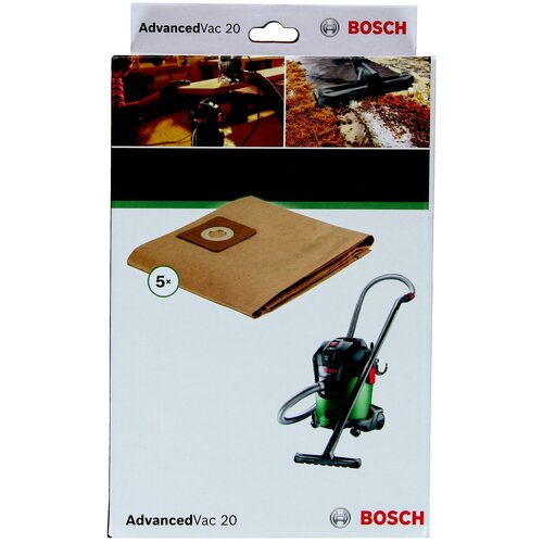 BOSCH �������� ������������ ��� AdvancedVac 20, �����������, 30 �, �����, 5 ��., ������ ������ 2000 ����