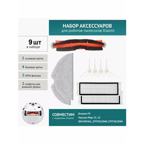 �������� �������� � ����� ��� ������-�������� Xiaomi Vacuum-Mop 1C, 2�, SKV4093GL, STYTJ01ZHM, STYTJ02ZHM, Dreame F9, ������ ������ 1973 ����