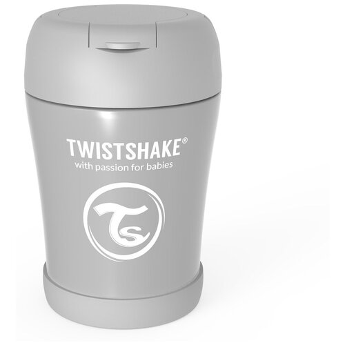 ���������-������ Twistshake ��� ��� (Insulated Food Container) 350 ��. ���������� ����� (Pastel Grey). ���. 78751, ������ ������ 3186 ����