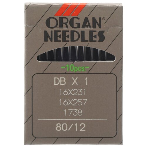 ����� ��� ��� ������������ ������� ����� Organ Needles �80, 10 ����, ���. DBx1, ������ ������ 857 ����
