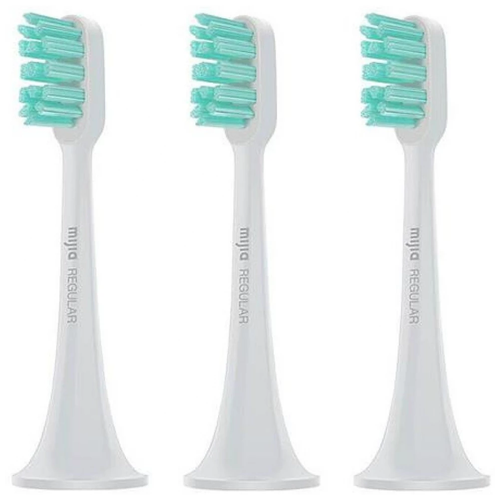����� ������� Xiaomi Mi Electric Toothbrush Head Regular NUN4010GL ���  ������������� �����, �������, light grey, 3 ��., ������ ������ 3120 ����