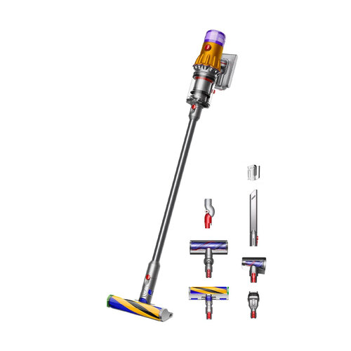 ������� Dyson V12 Detect slim absolute (SV46), yellow/nickel(���� �����), ������ ������ 118254 ����