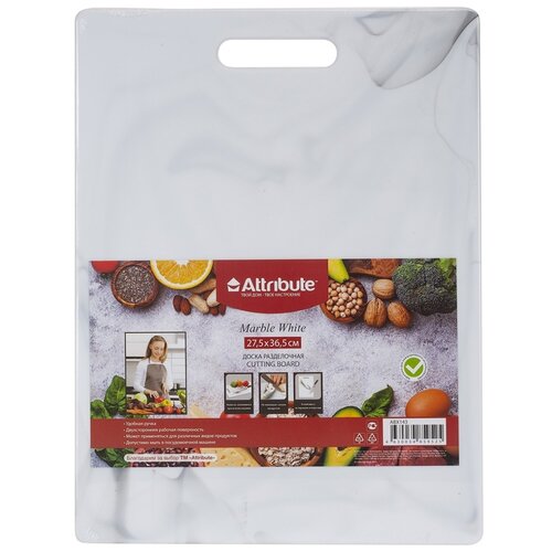 ����������� ����� Attribute Marble, 36.5�27.5 ��, 1 ��., white, ������ ������ 732 ����
