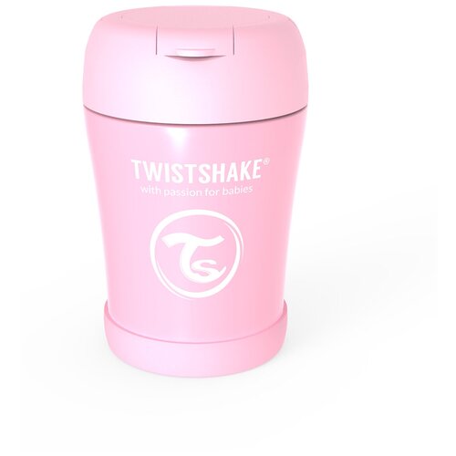 ���������-������ Twistshake ��� ��� (Insulated Food Container) 350 ��. ���������� ������� (Pastel Pink). ���. 78749, ������ ������ 3186 ����