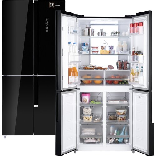 ��������������� ����������� � ���������� Weissgauff WCD 450 BG NoFrost Inverter 3 ���� ��������, CrossDoor, ���� ��������, ��������� �������, LED-���������, �+, ������ ������ 98991 ����